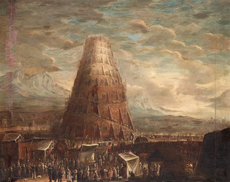 from the Torah, first written my Moses. . Nimrod and the tower of babel